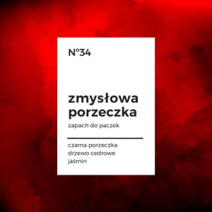 34 Zmysłowa porzeczka - zapach do paczek  50 ml     