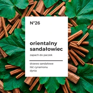 26 Orientalny sandałowiec - zapach do paczek  100 ml  (Las dyniowy)