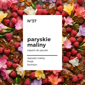 37 paryskie maliny - zapach do paczek  5 ml 